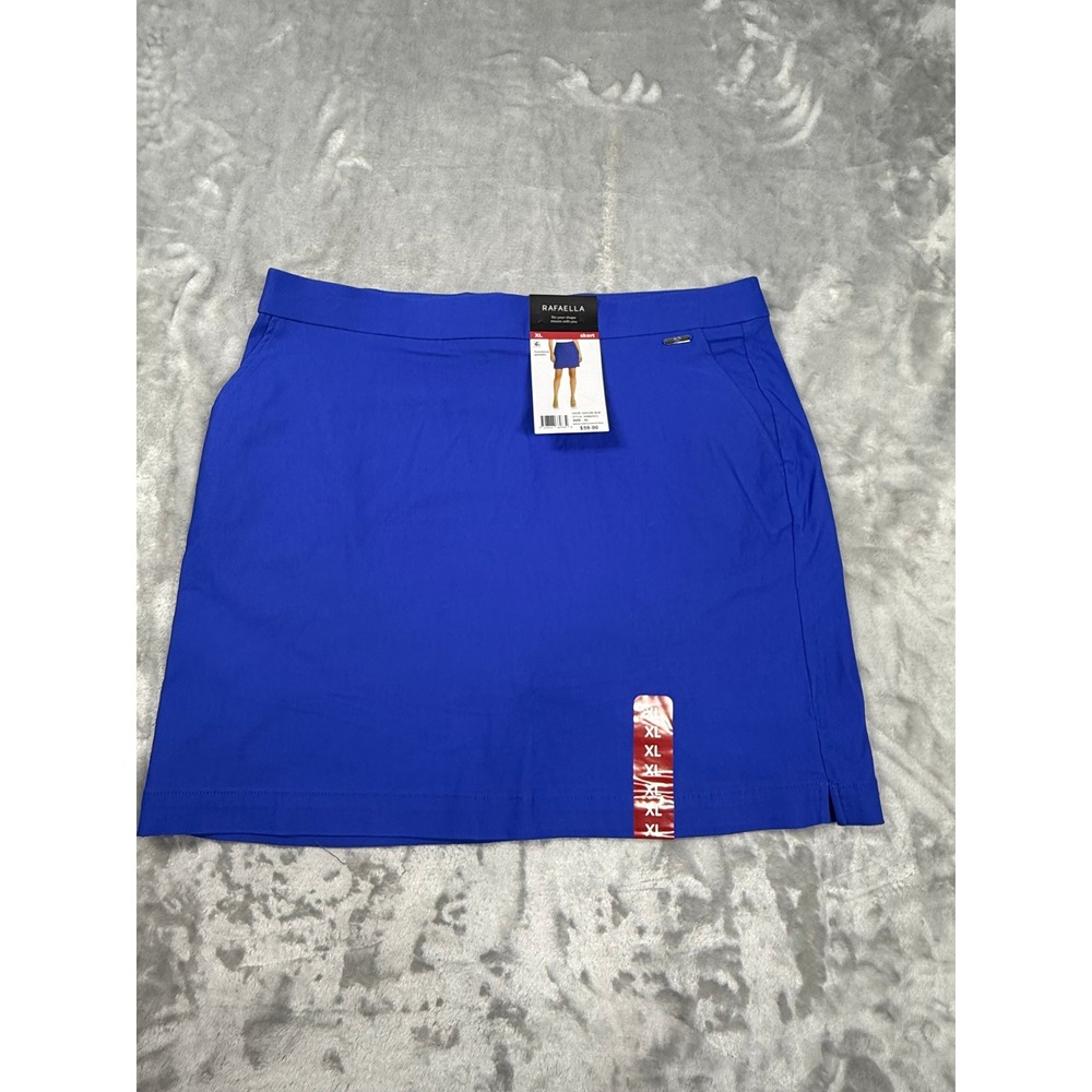 Rafaella Dazzling Blue Skort Womens XL Active Golf Casual Pockets RSBSF071 NWT